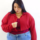 Body a camicia in tessuto 15896