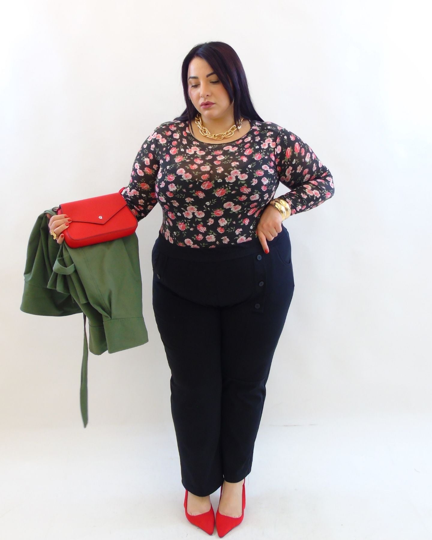 Pantalone bottone 15121