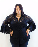 Camicia in pizzo 51224