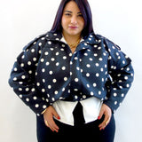 Giubbino primaverile pois 10338