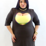 Tshirt cuore con spalline  9950