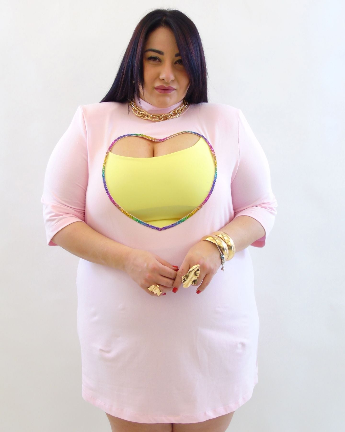 Tshirt cuore con spalline  9950