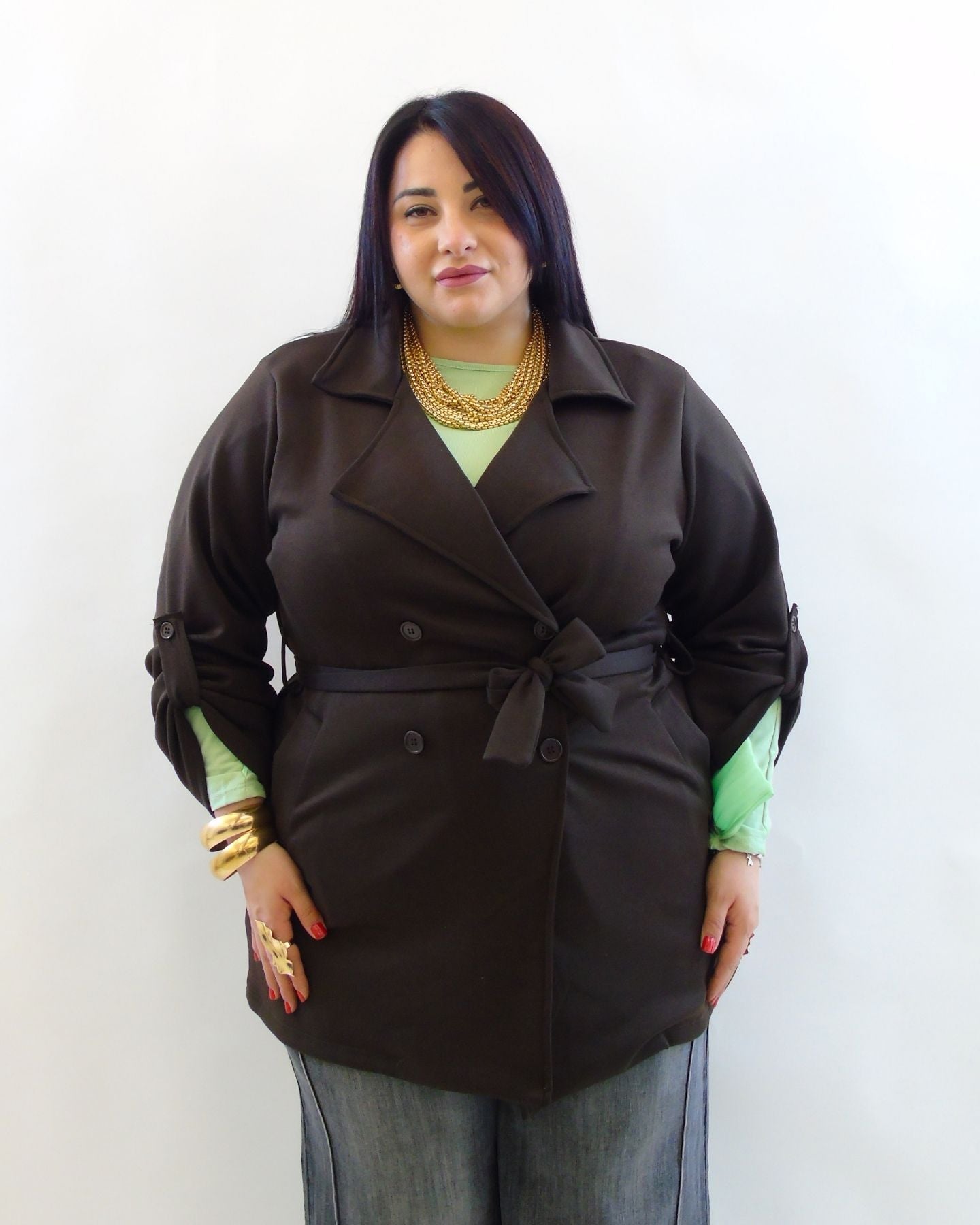 Trench in tessuto 121621