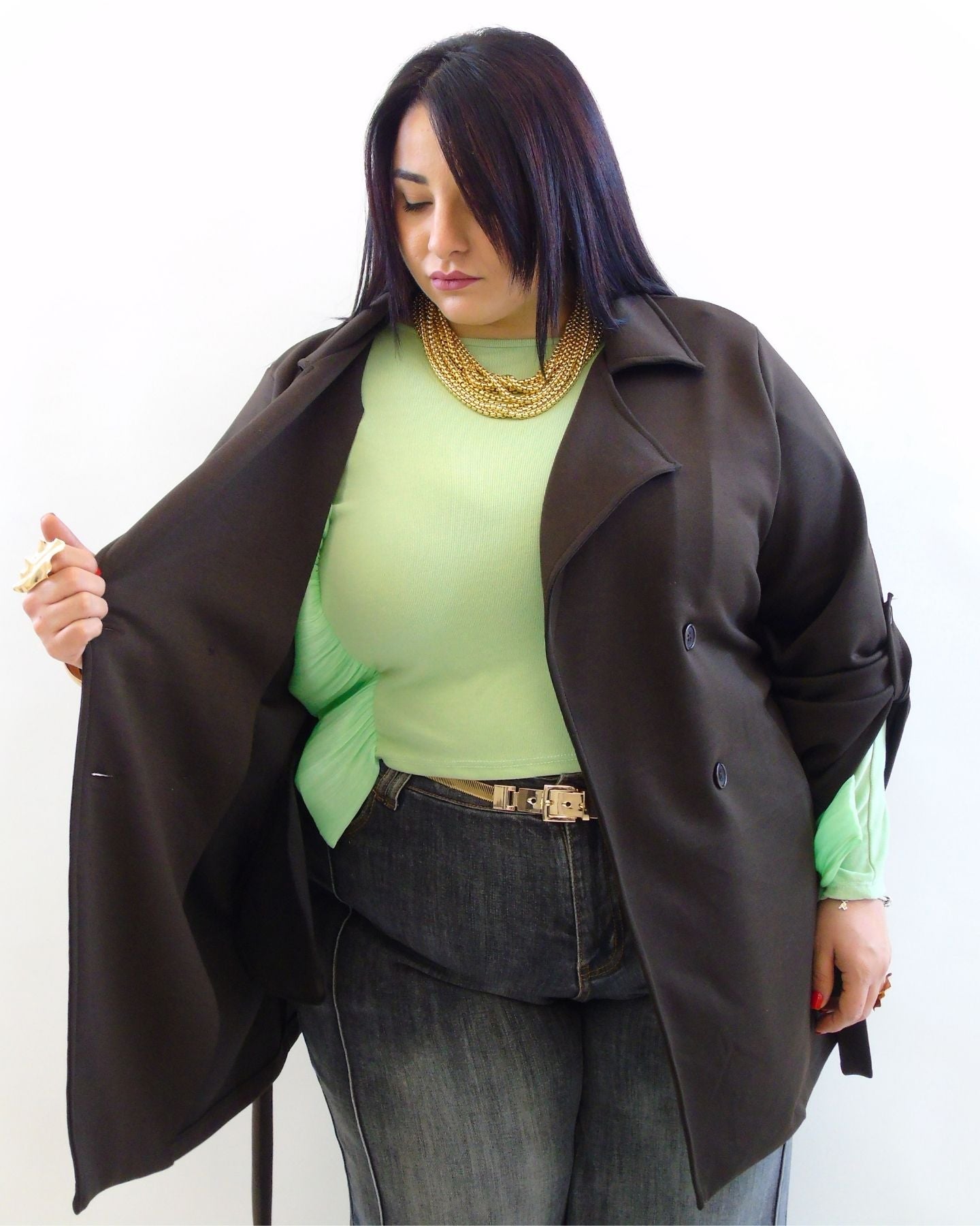 Trench in tessuto 121621