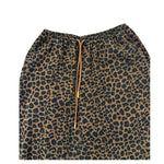 Jeans animalier con coulisse 8012