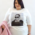 Tshirt stampa con spallina 9970