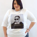 Tshirt stampa con spallina 9970