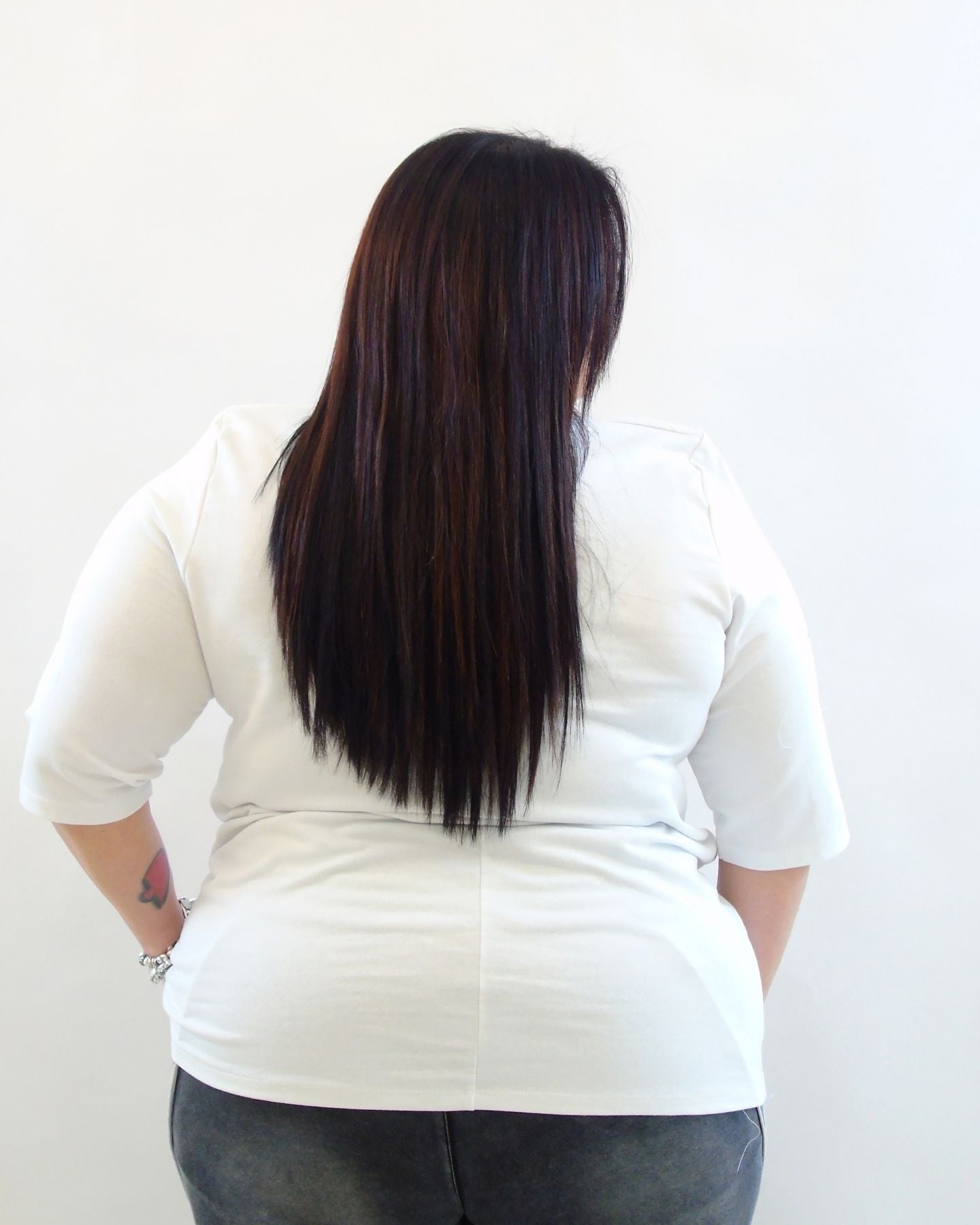 Tshirt stampa con spallina 9970