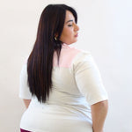 Tshirt con manicotto sulle spalle 9965