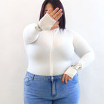 Body modellante con zip 063