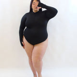 Body modellante con zip 063