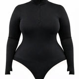 Body modellante con zip 063