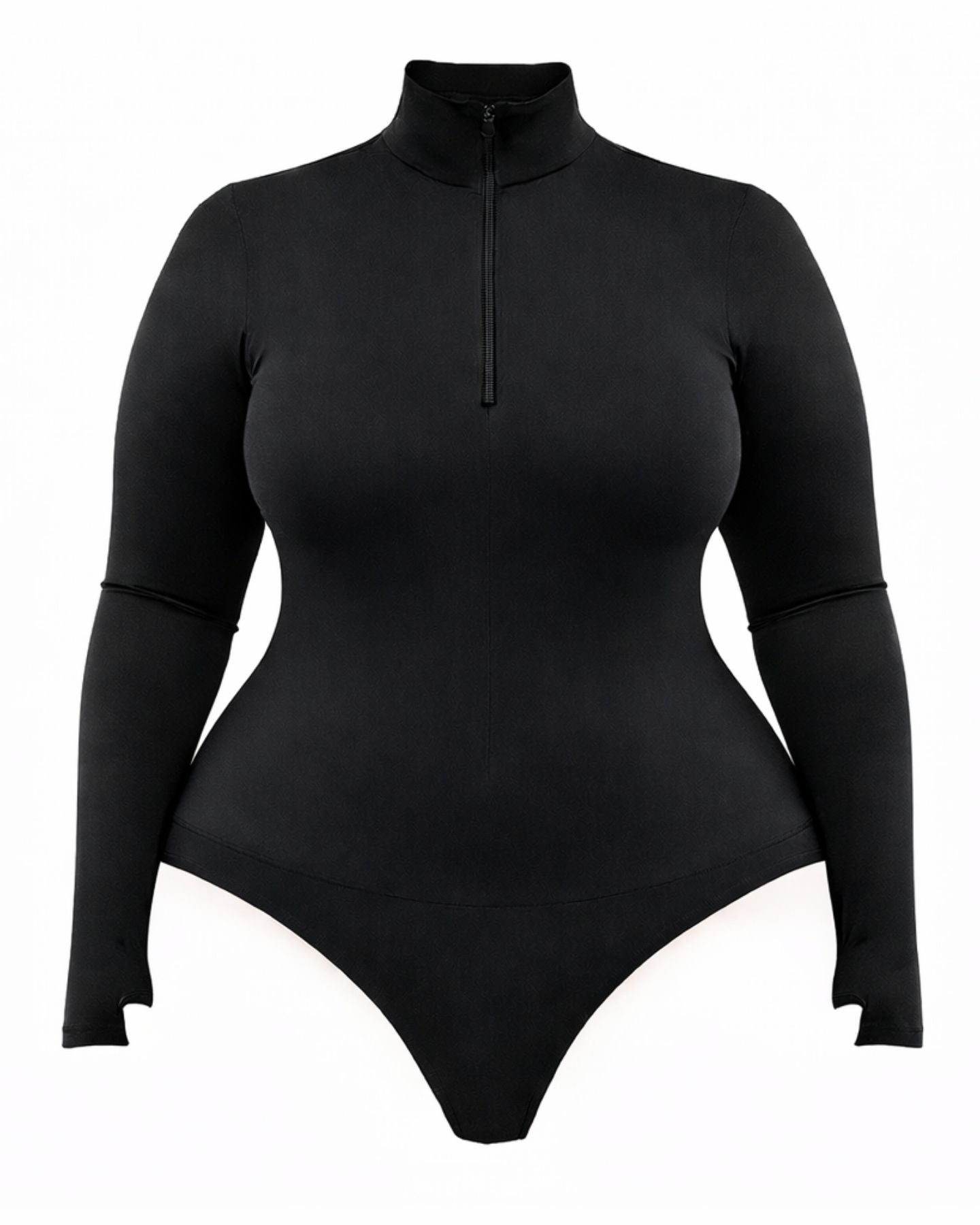 Body modellante con zip 063