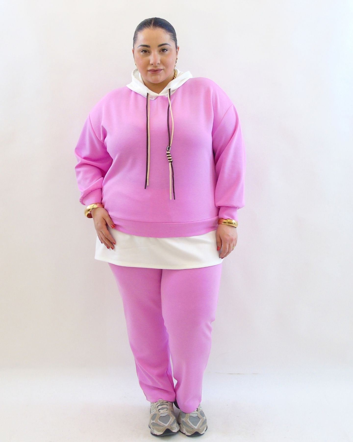 Coordinato con finta tshirt 7352