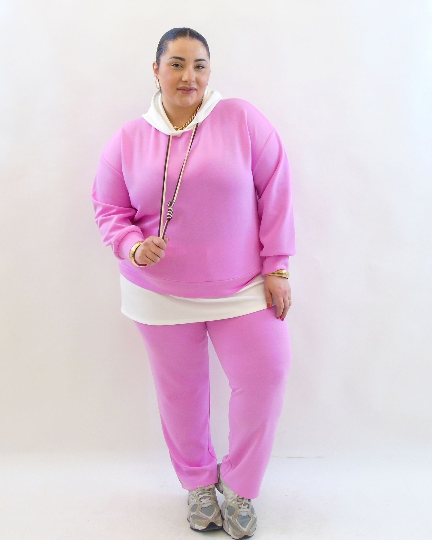 Coordinato con finta tshirt 7352