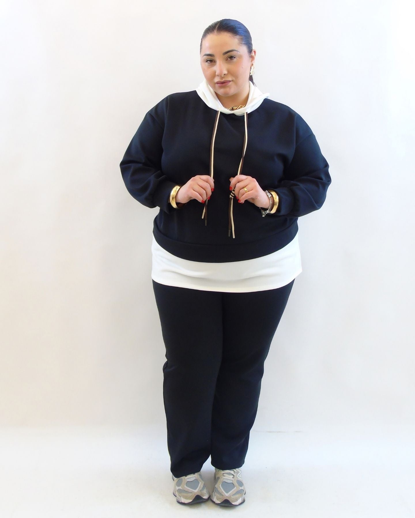 Coordinato con finta tshirt 7352