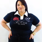 Polo con rosa 303