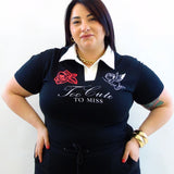 Polo con rosa 303