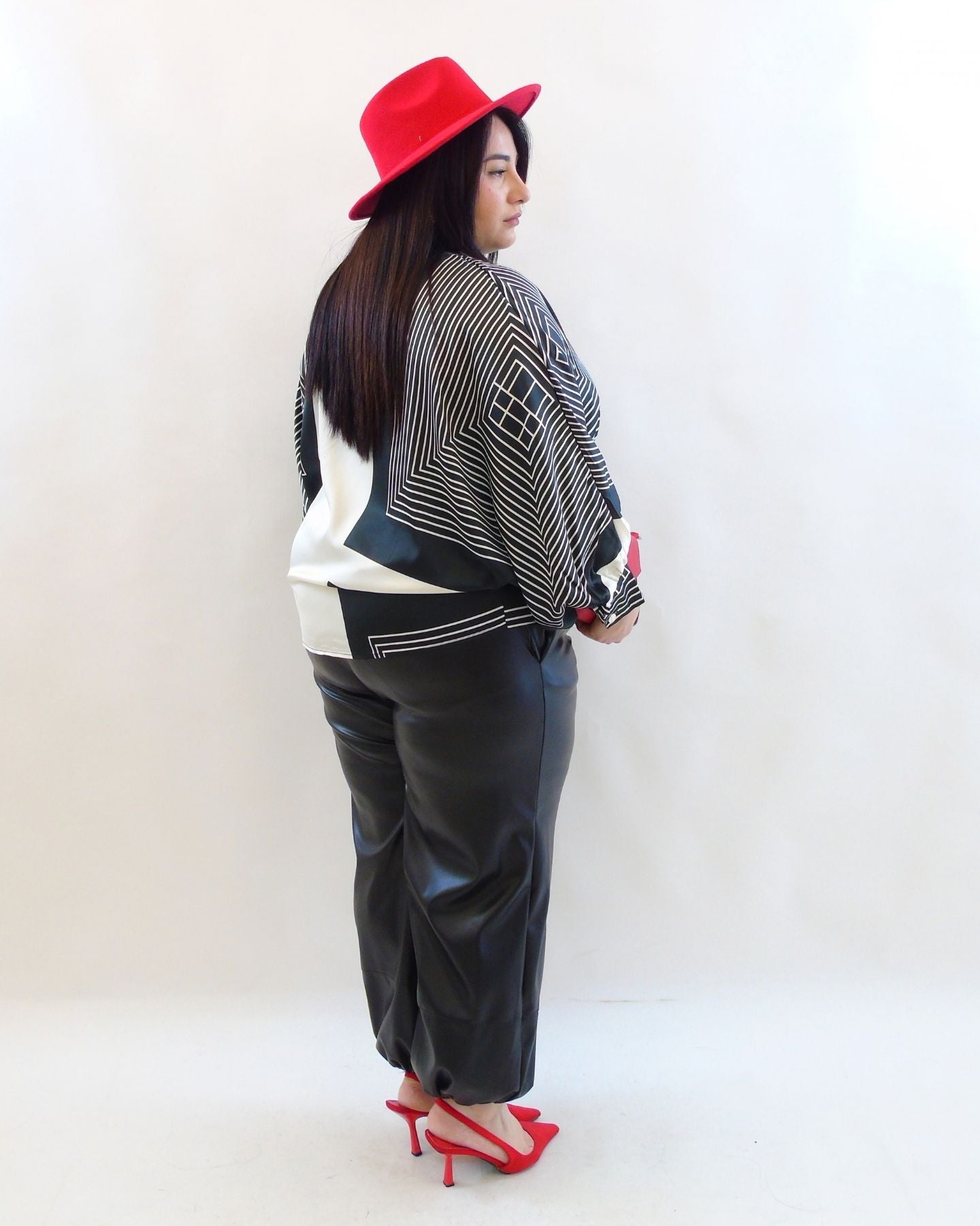 Pantalone in pelle 006335