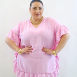 Blusa con rouche laterale 22483