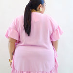 Blusa con rouche laterale 22483