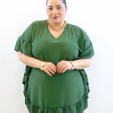 Blusa con rouche laterale 22483