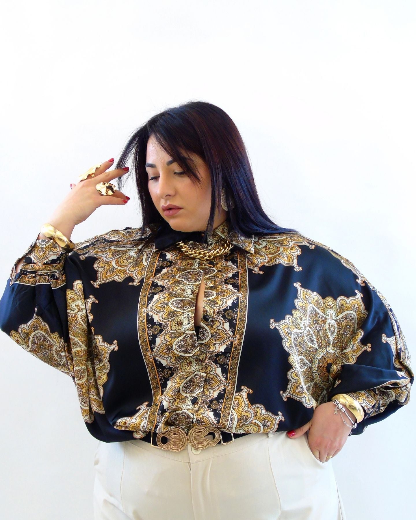 Camicia fantasia 9685