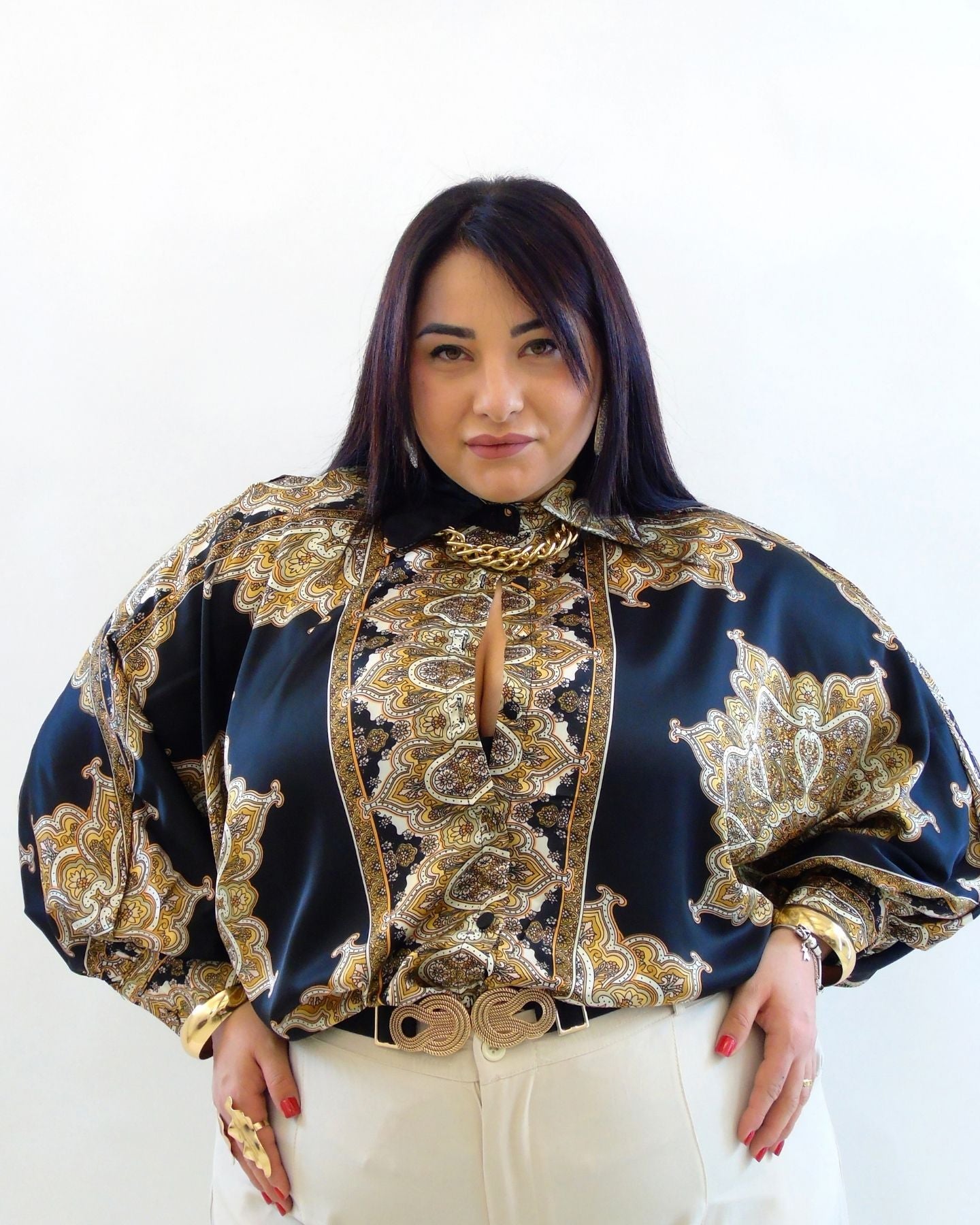 Camicia fantasia 9685