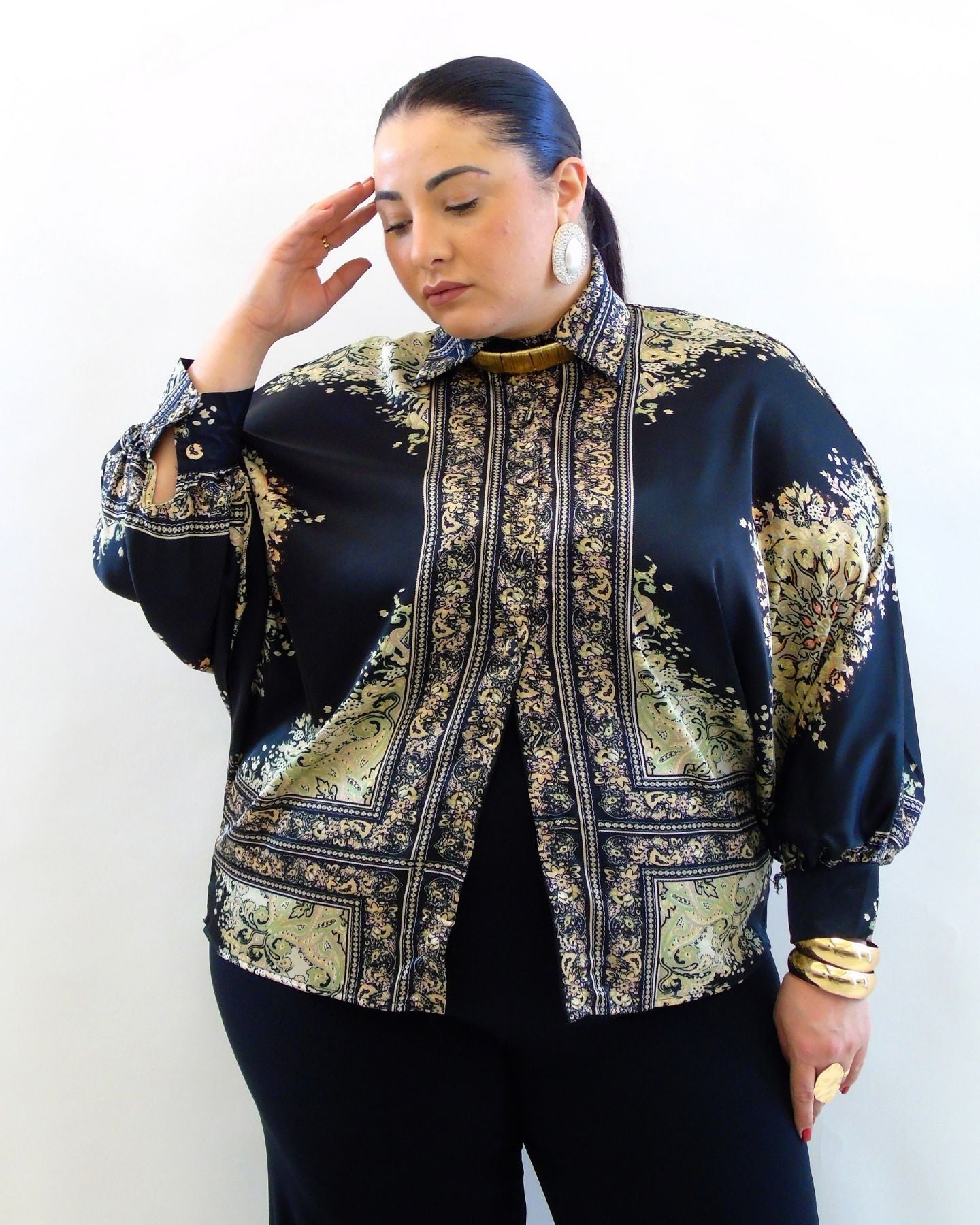 Camicia fantasia 9573