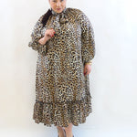 Abiti animalier con balze 61511