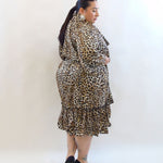 Abiti animalier con balze 61511