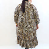 Abiti animalier con balze 61511