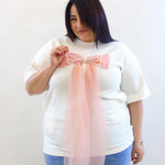 tshirt con fiocco 176425