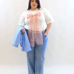 tshirt con fiocco 176425