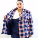 giacca tartan colorata 548