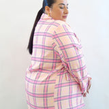 giacca tartan colorata 548