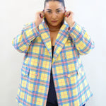 giacca tartan colorata 548