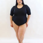 Body modellante manica al gomito