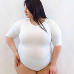 Body modellante manica al gomito