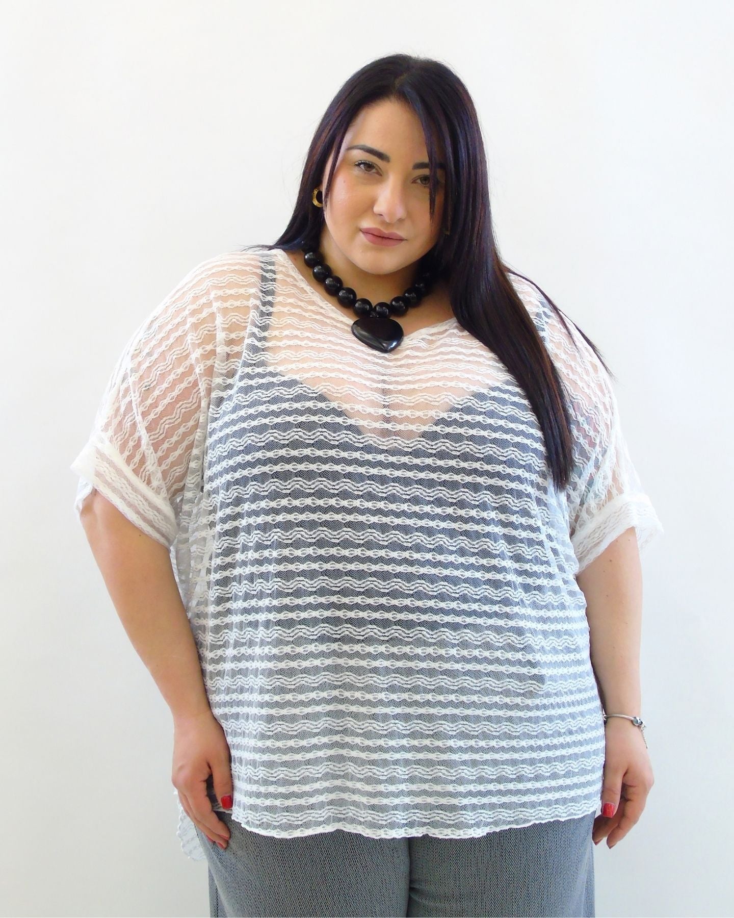 Blusa ricamata 71310