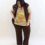 Coordinato comodo gilet 3774