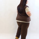 Coordinato comodo gilet 3774