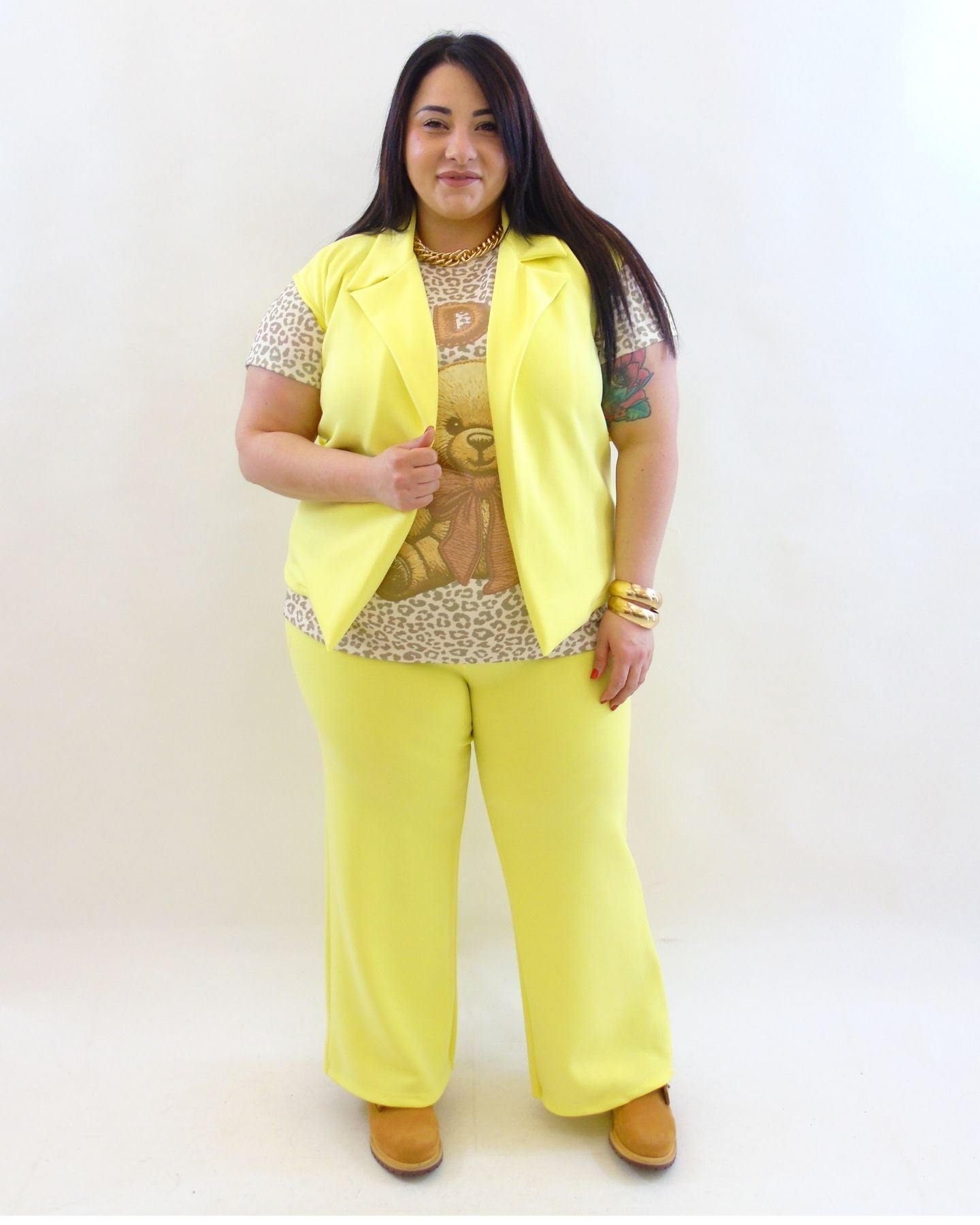 Coordinato comodo gilet 3774