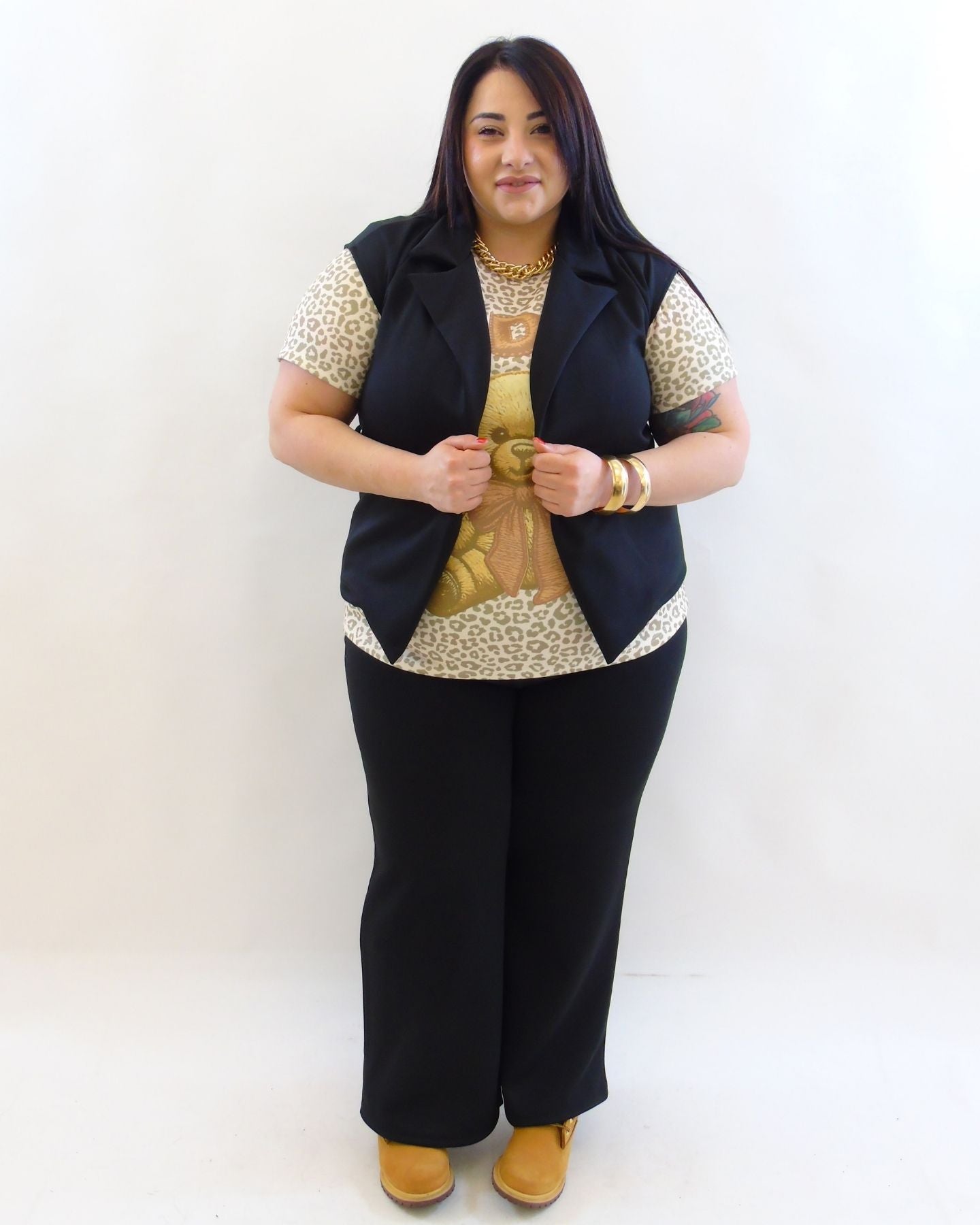 Coordinato comodo gilet 3774