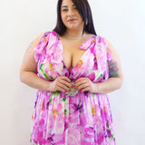 Abito floreale cerimonia  80862