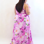 Abito floreale cerimonia  80862