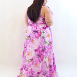 Abito floreale cerimonia  80862