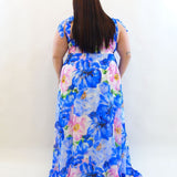 Abito floreale cerimonia  6767