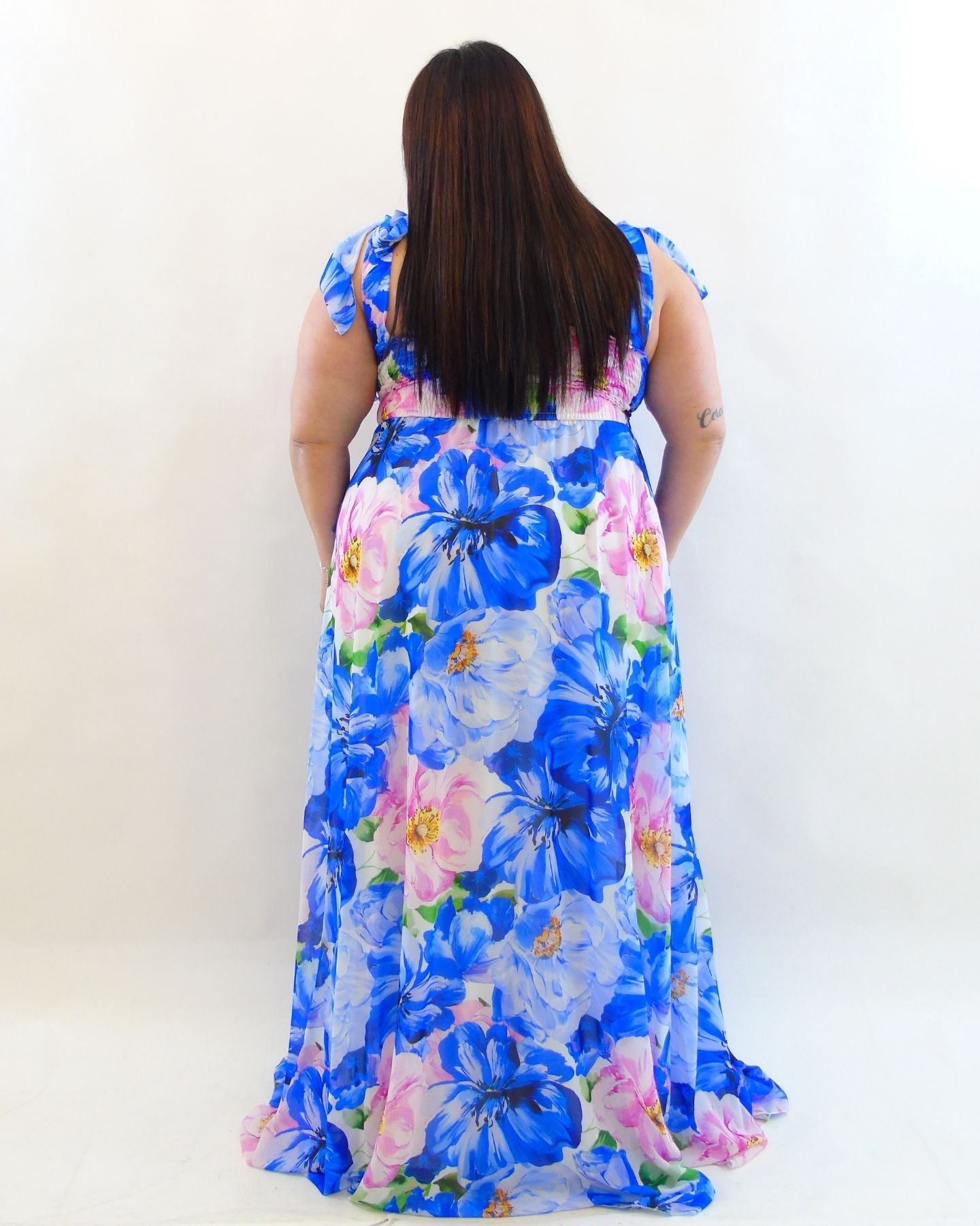 Abito floreale cerimonia  6767