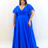 Abito cerimonia Blu  6696